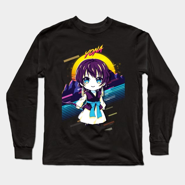 Yona of the Dawn - Yona Long Sleeve T-Shirt by 80sRetro